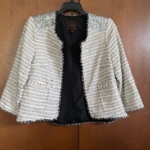 The Limited Distressed Jacket with Sequin Shoulders Sz Small❤️